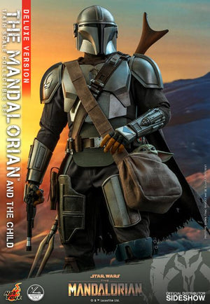 Star Wars The Mandalorian: The Mandalorian and The Child Deluxe 1/4 Scale Figure QS017