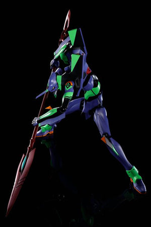 Dynaction Rebuild of Evangelion - EVA Unit-01 Test Type with Spear Of Cassius (3.0+1.0 Renewal Color)