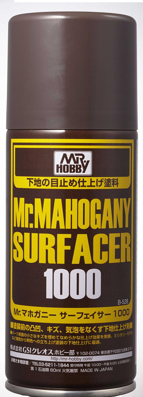 Mr Hobby - Mr Mahogany Surfacer Spray 1000 B528