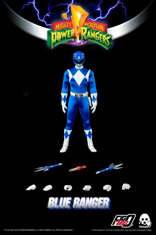 Mighty Morphin Power Rangers FigZero Core Rangers & Green Ranger 1/6 Scale Figure 6-Pack