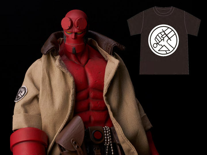 Hellboy 1/12 Scale Action Figure With PX Previews Exclusive BPRD Shirt