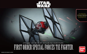 First Order Special Forces Tie Fighter 1/72 Scale Model Kit