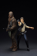 Star Wars - Episode IV-  Han Solo & Chewbacca ARTFX+