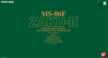 PG MS-06F ZAKU (Green)