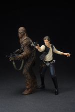 Star Wars - Episode IV-  Han Solo & Chewbacca ARTFX+