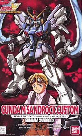 EW-6 1/100 Gundam Sandrock Custom