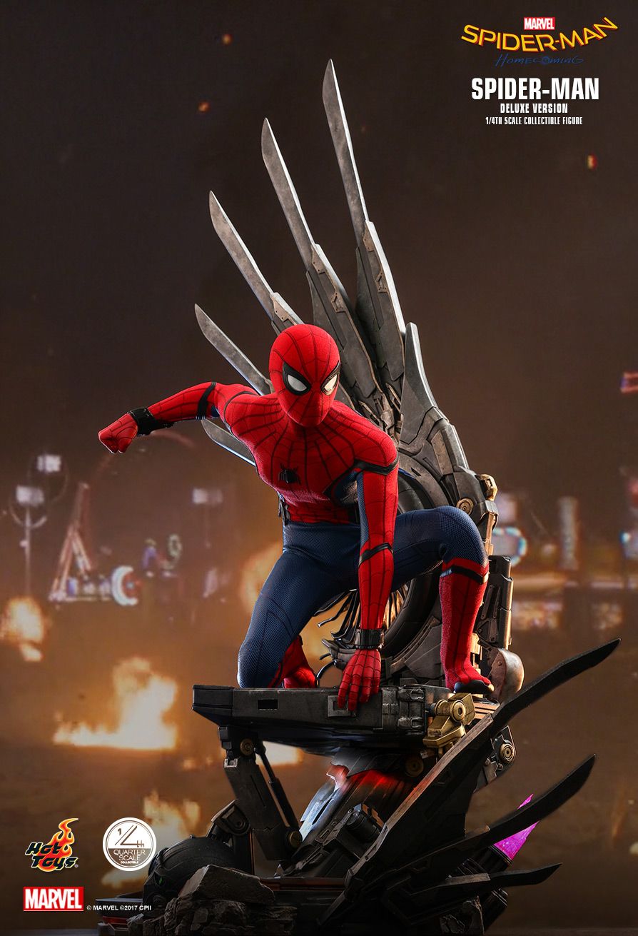 Spider-Man Homecoming - Spider-Man Deluxe Ver. 1/4 Figure QS015