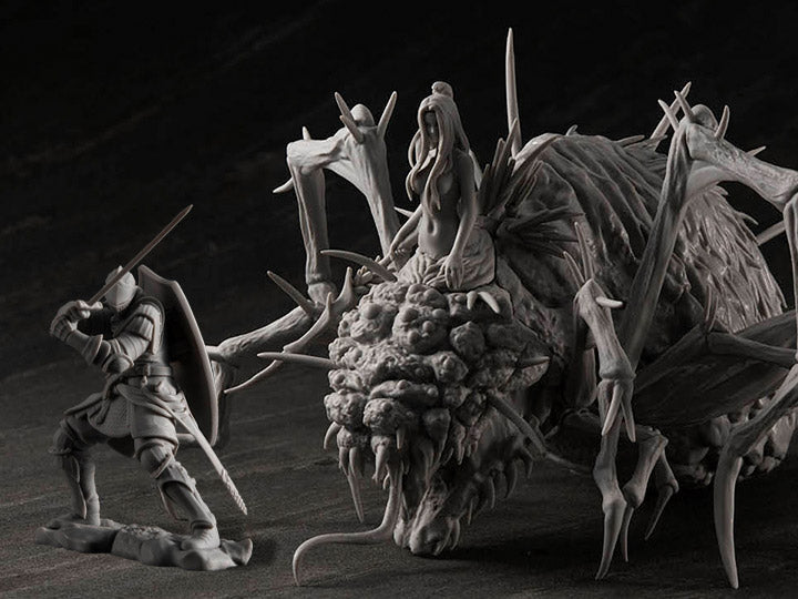 Dark Souls: Knight of Astora Oscar and Chaos Witch Quelaag Model Kit