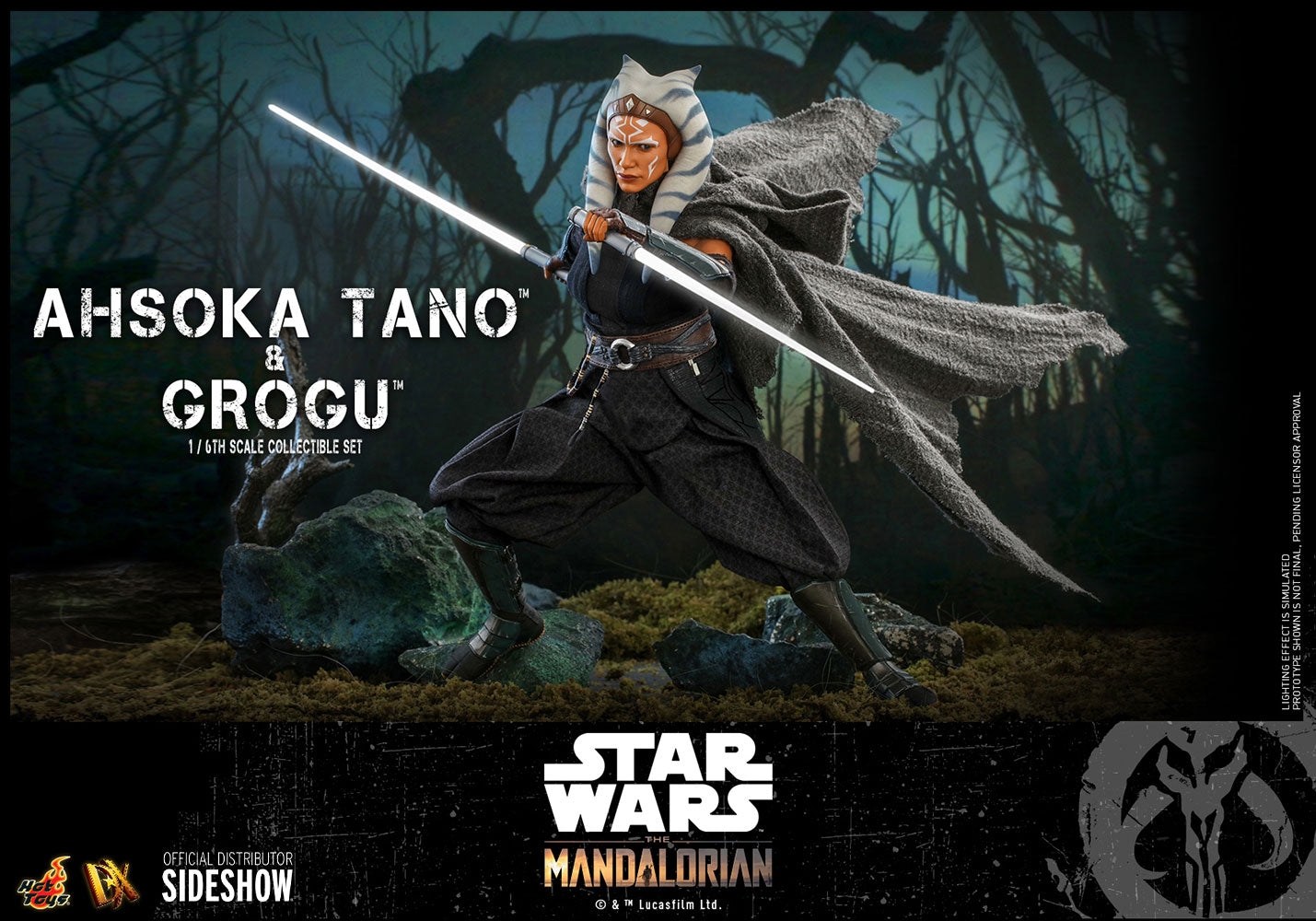 Star Wars The Mandalorian: Ahsoka Tano and Grogu DX21