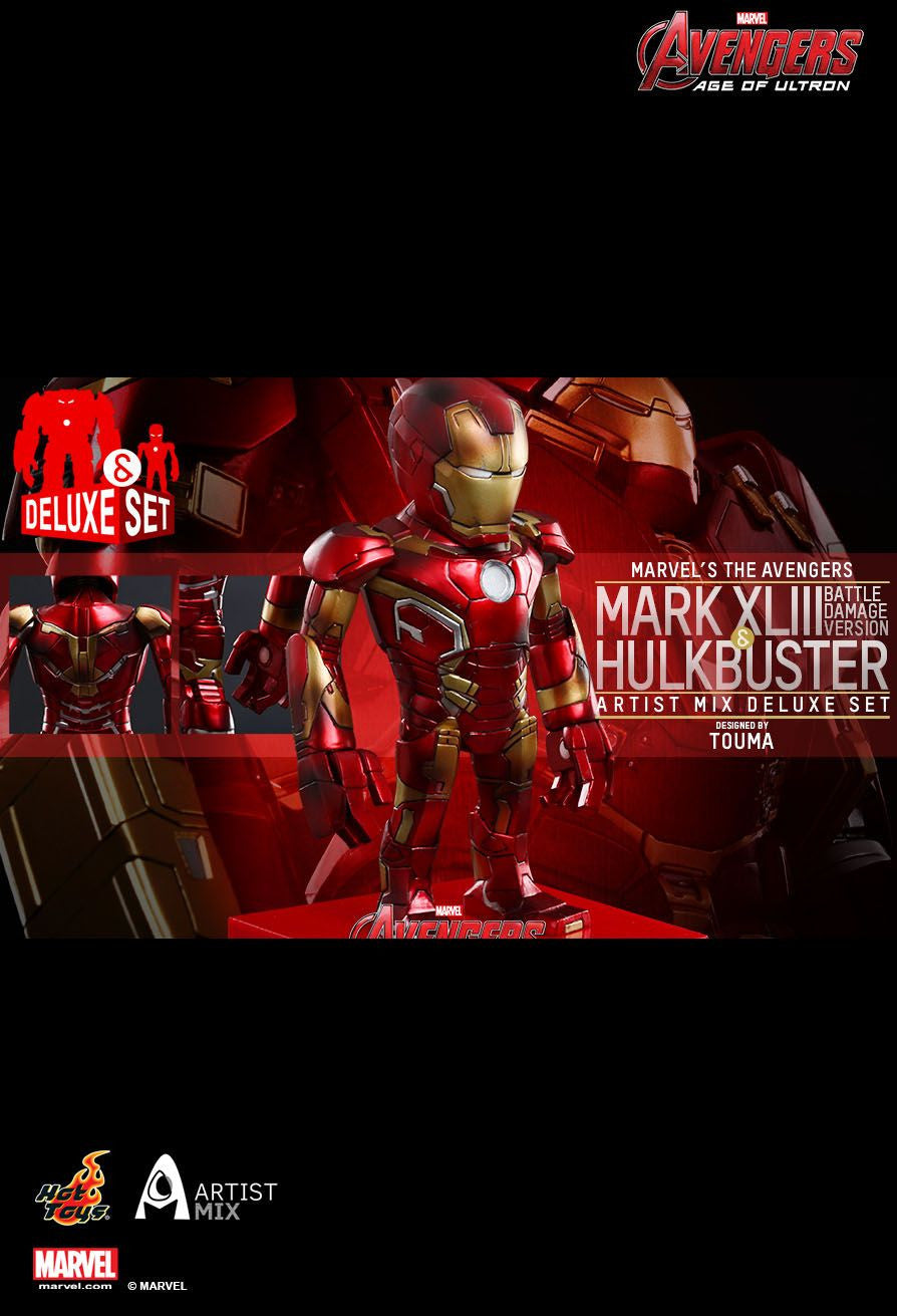 Hulkbuster & Mark XLIII (Battle Damaged Version) Set - Artist Mix by Touma - AMC007