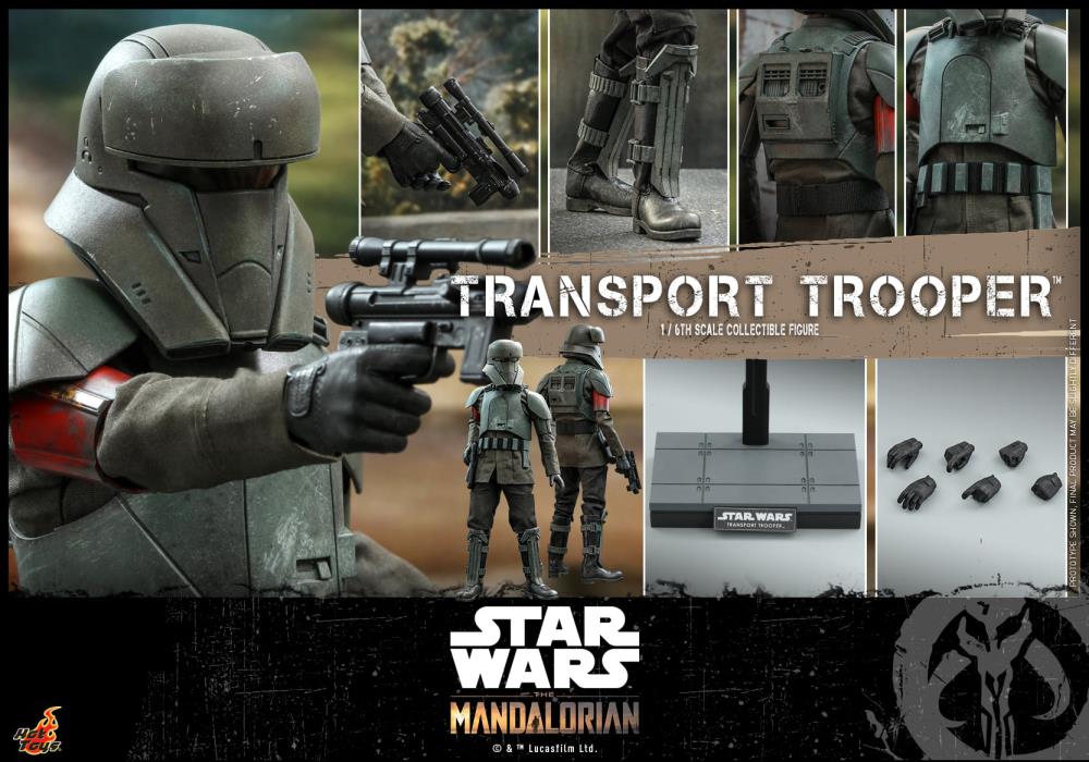 Star Wars The Mandalorian: Transport Trooper TMS030