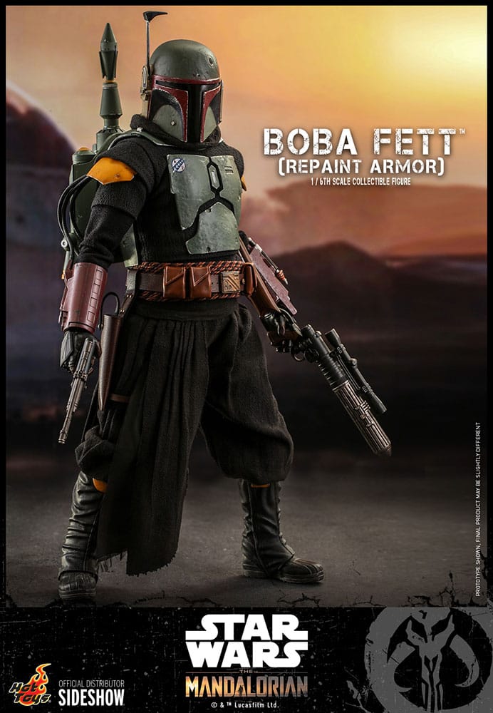 Star Wars The Mandalorian: Boba Fett (Repaint Armor) TMS055