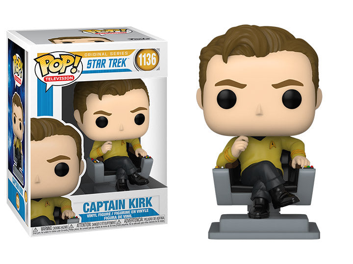 1136 Star Trek: Captain Kirk in Chair