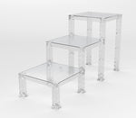 The Simple Stand: Build-On Type Three-Pack (Translucent)