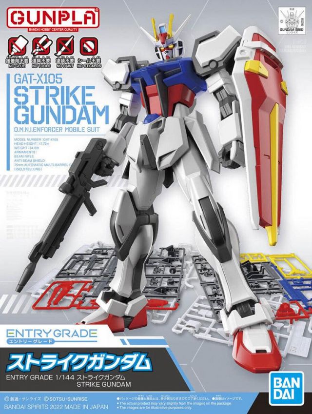 Entry Grade #10 Strike Gundam Model Kit