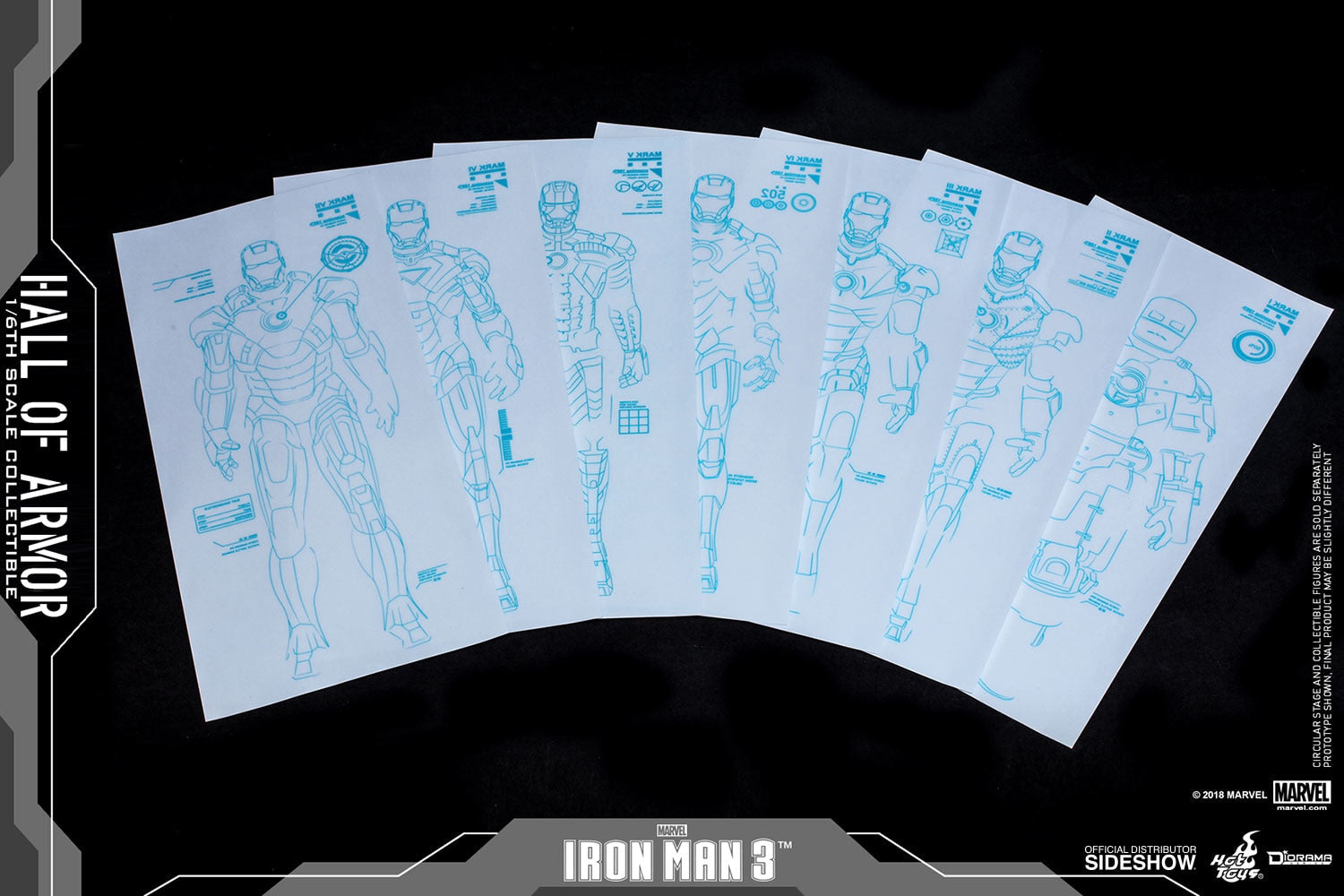 Iron Man 3 - Hall of Armor Single DS001A
