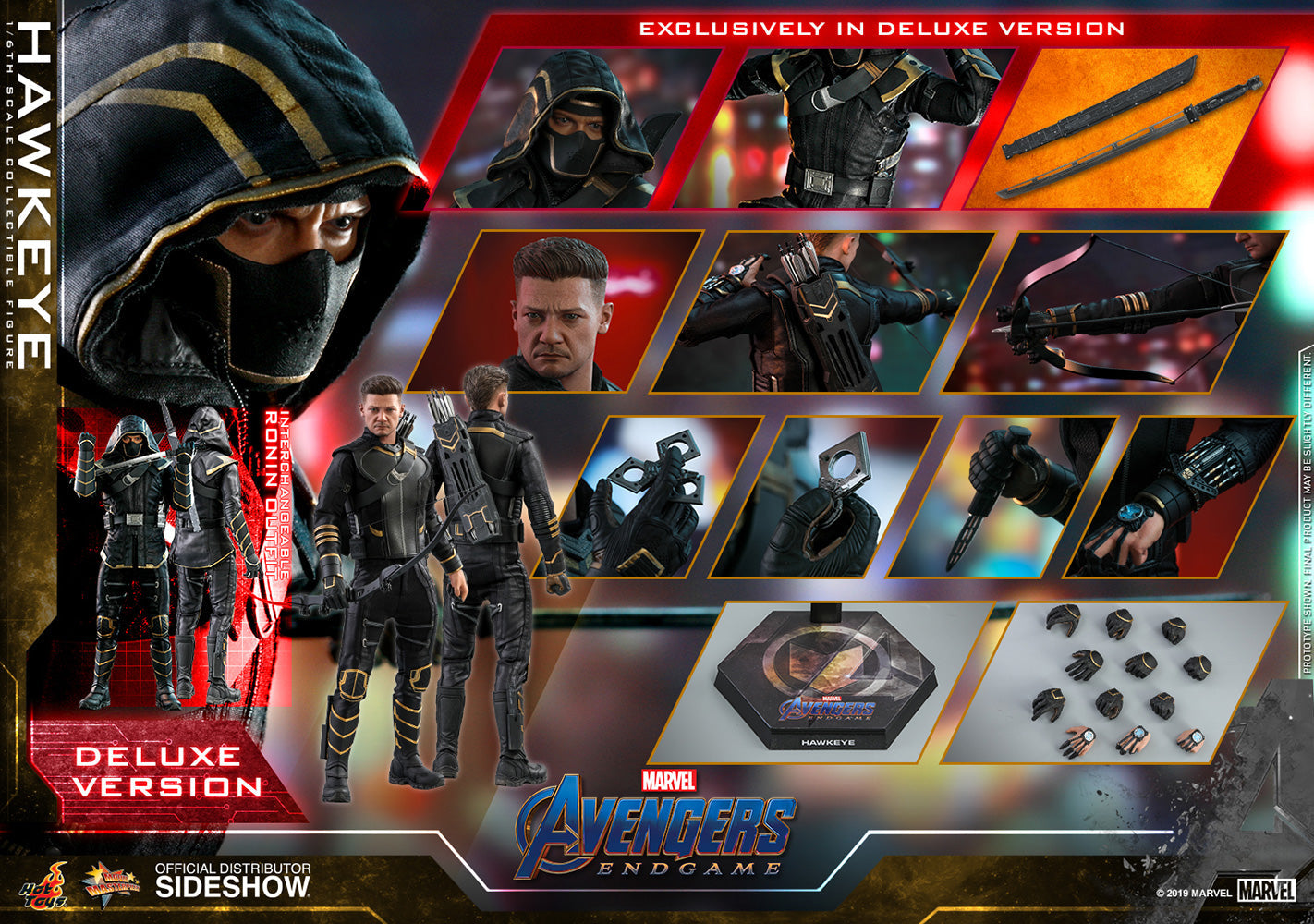 Avengers: Endgame - Hawkeye Deluxe MMS532