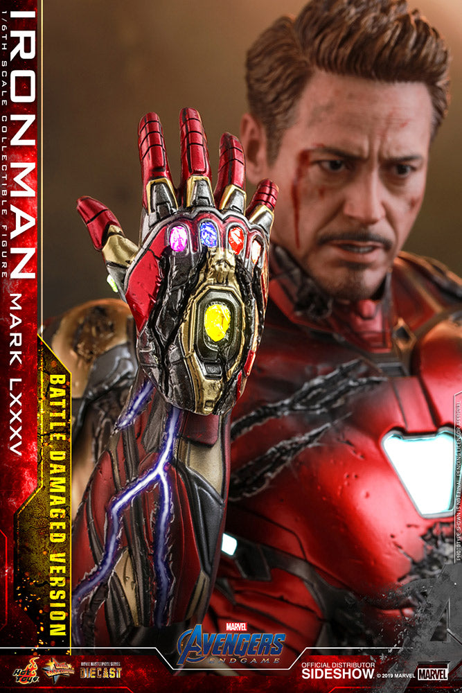 Avengers: Endgame - Iron Man Mark LXXXV (Battle Damaged Version) MMS543-D33B