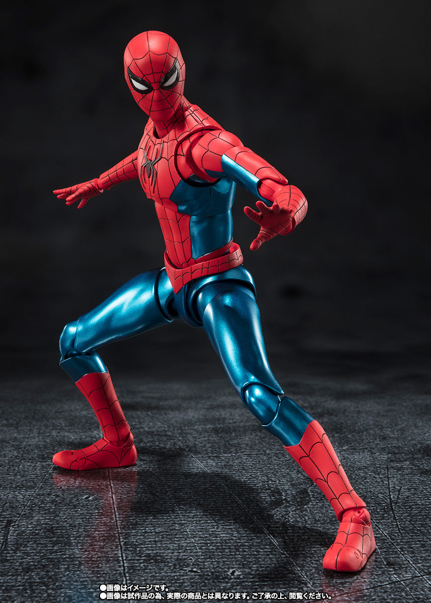 S.H. Figuarts - Spider-man No Way Home: Spider-Man (New Red & Blue Suit) - P-Bandai