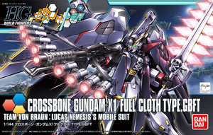 HGBF#035 Crossbone Gundam X-1 Full Cloth TYPE. GBFT