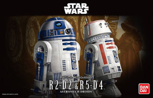 R2-D2 & R5-D4 1/12 Scale Model Kit