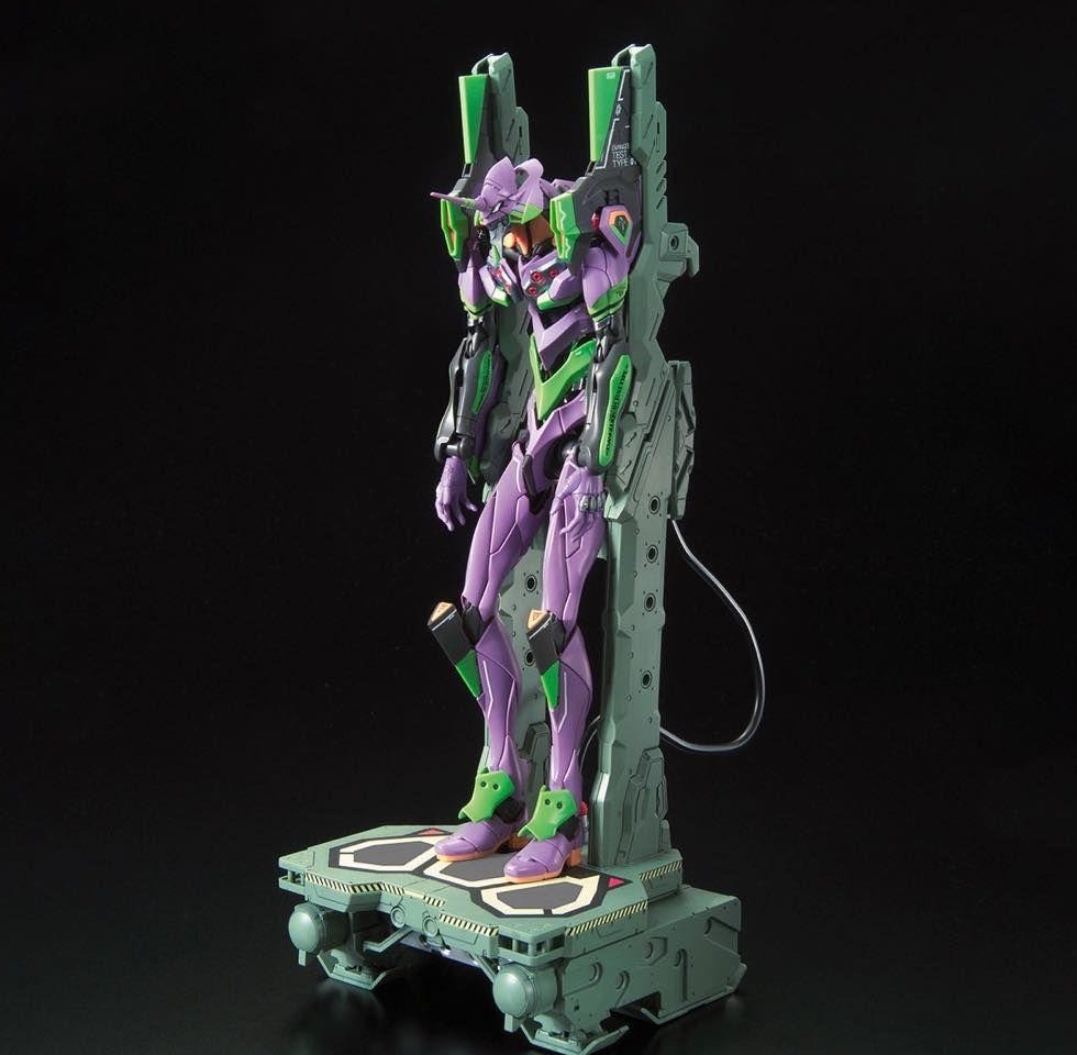 RG Evangelion Unit-01 Test Type with DX Transport Stand Set