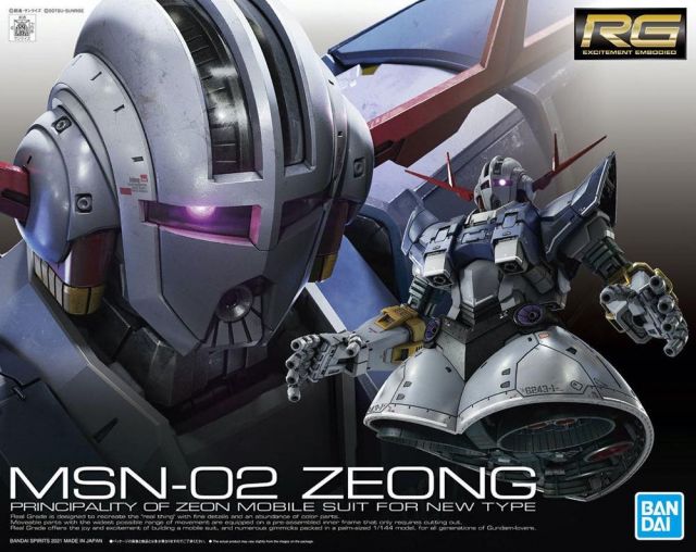 34 RG MSN-02 Zeong