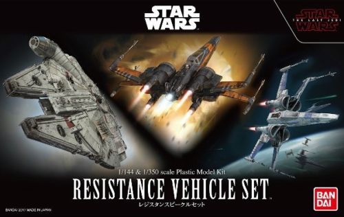 Resistance Vehicle Set 1/144 & 1/350 Scale Model Kit