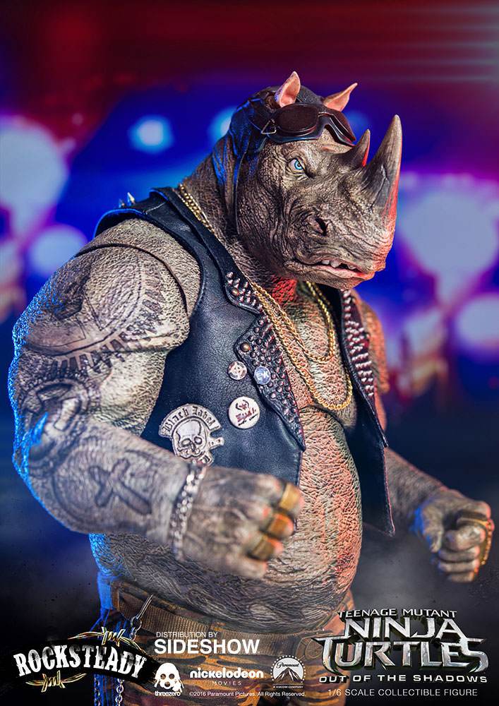 TMNT: Out of the Shadows - Rocksteady 1/6 Figure