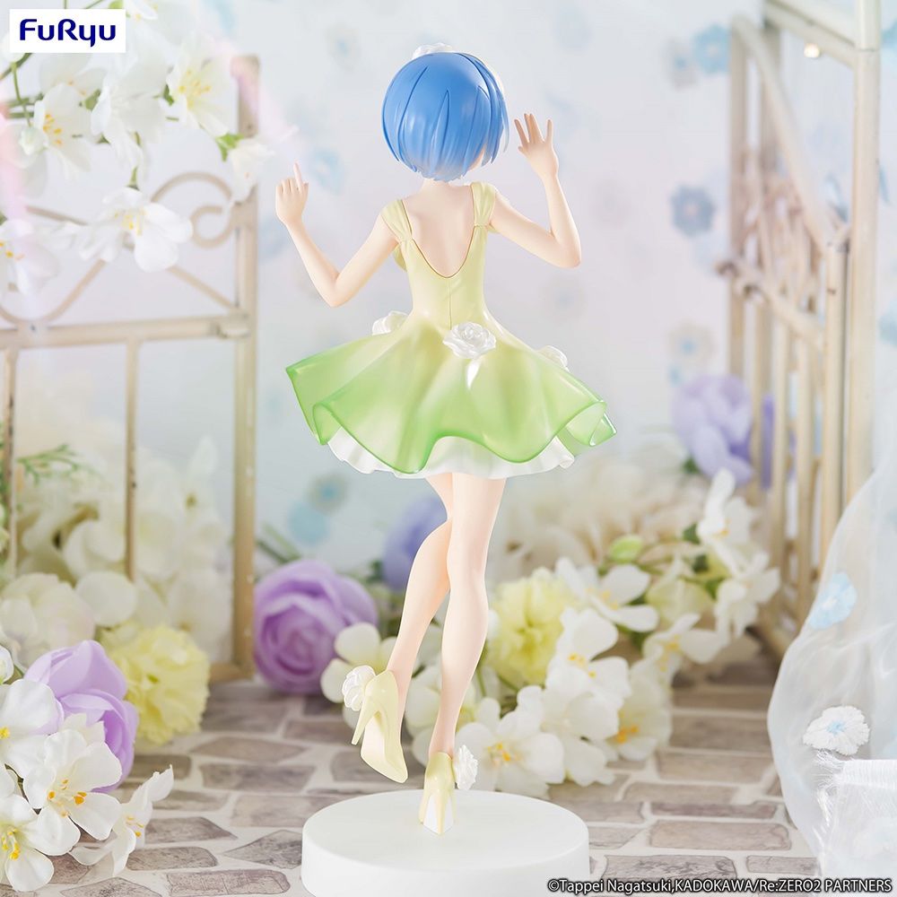 Re:Zero Starting Life in Another World Trio-Try-iT Rem (Flower Dress Ver.) Figure